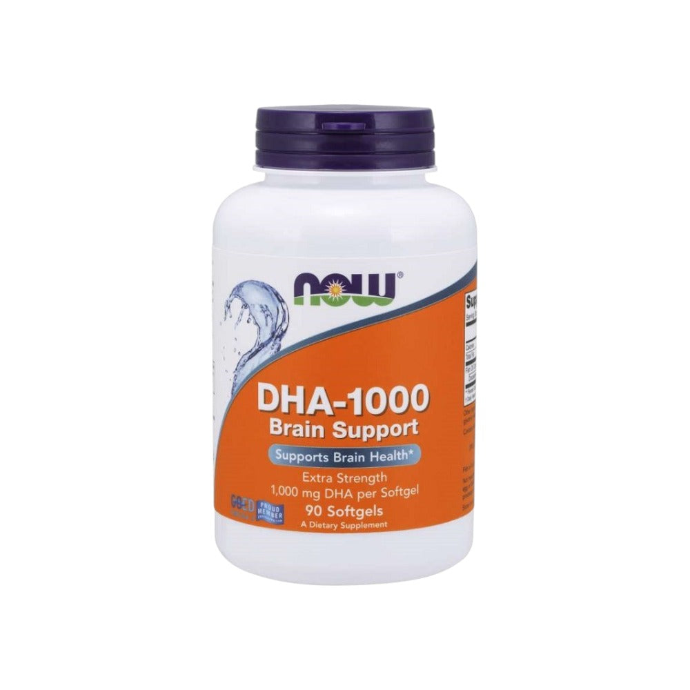 NOW Foods DHA-1000 Brain Support 90 Softgels