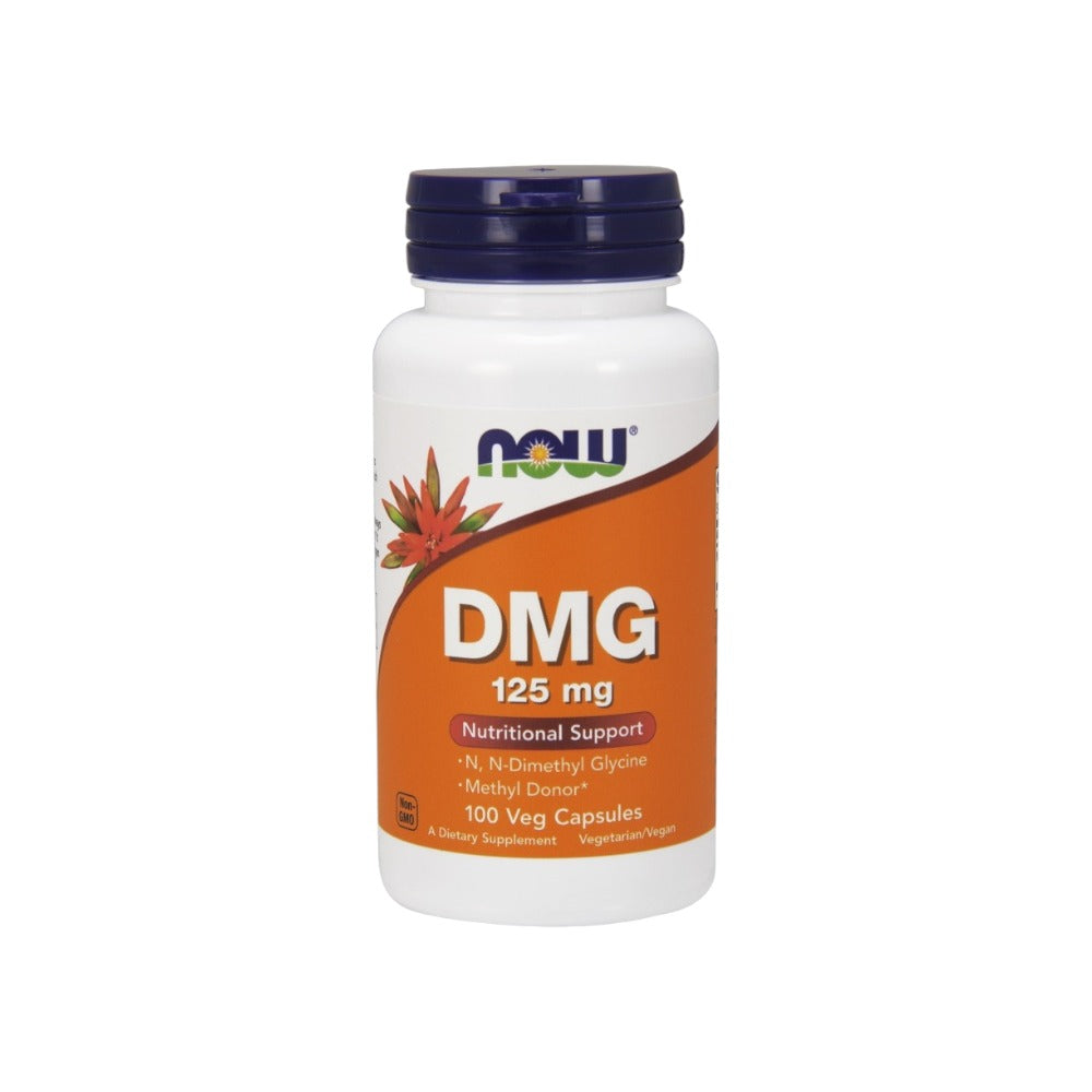NOW Foods DMG (Dimethylglycine) 125mg 100 Vcap