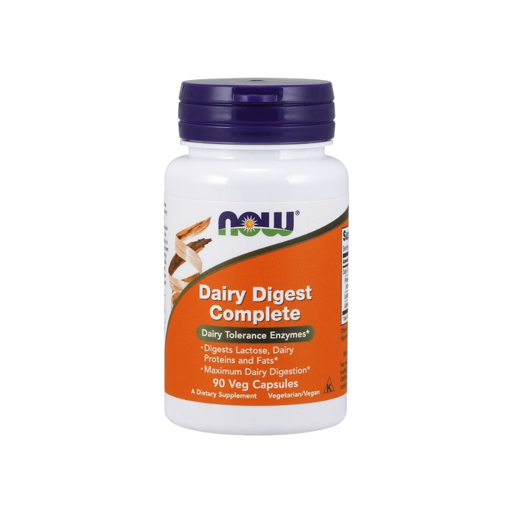 NOW Foods Dairy Digest Complete 90 Vcaps