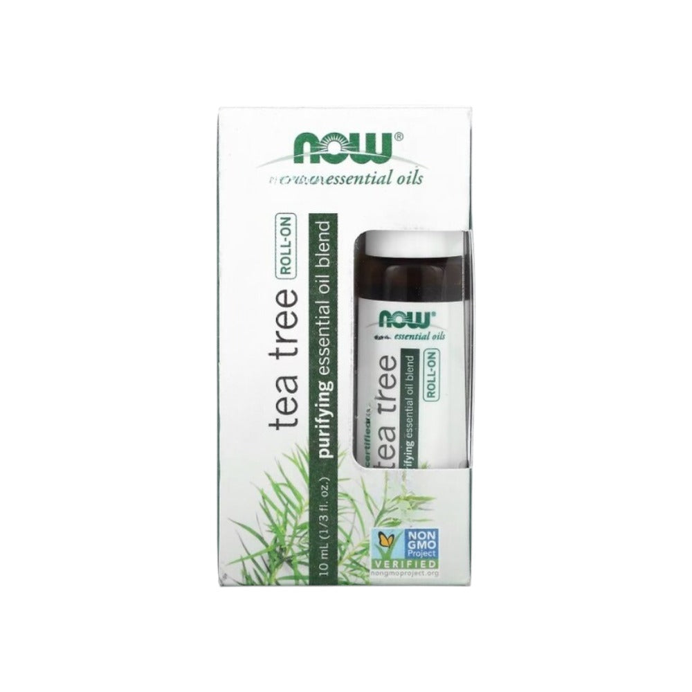 NOW Foods Essential Oil Roll-On Tea Tree 10ml