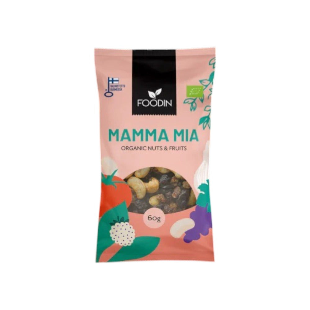 Foodin Nuts & Fruits Mamma Mia - Organic 60g