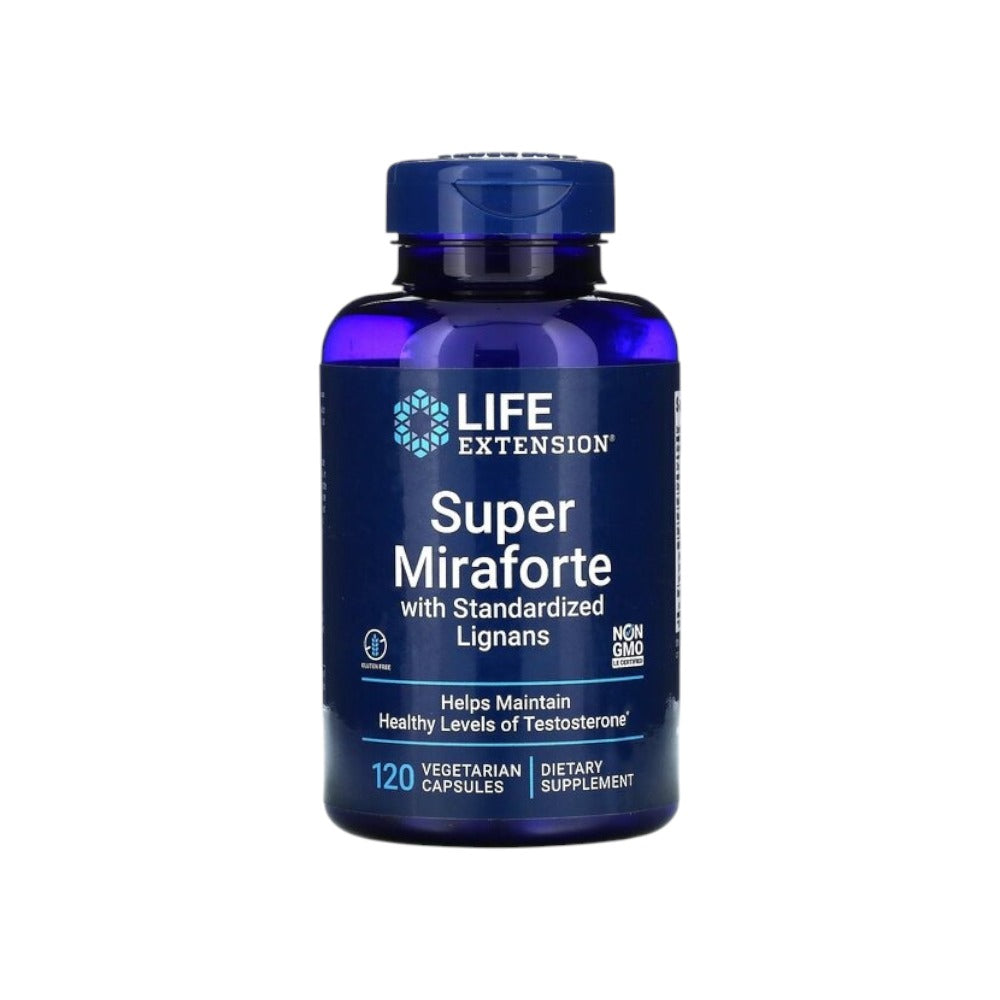 Life Extension Super Miraforte with Standardized Lignans - 120 Vcaps