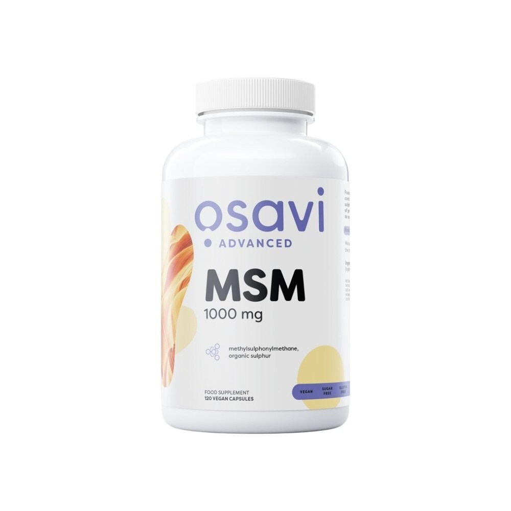 Osavi MSM, 1000mg 120 Vcaps