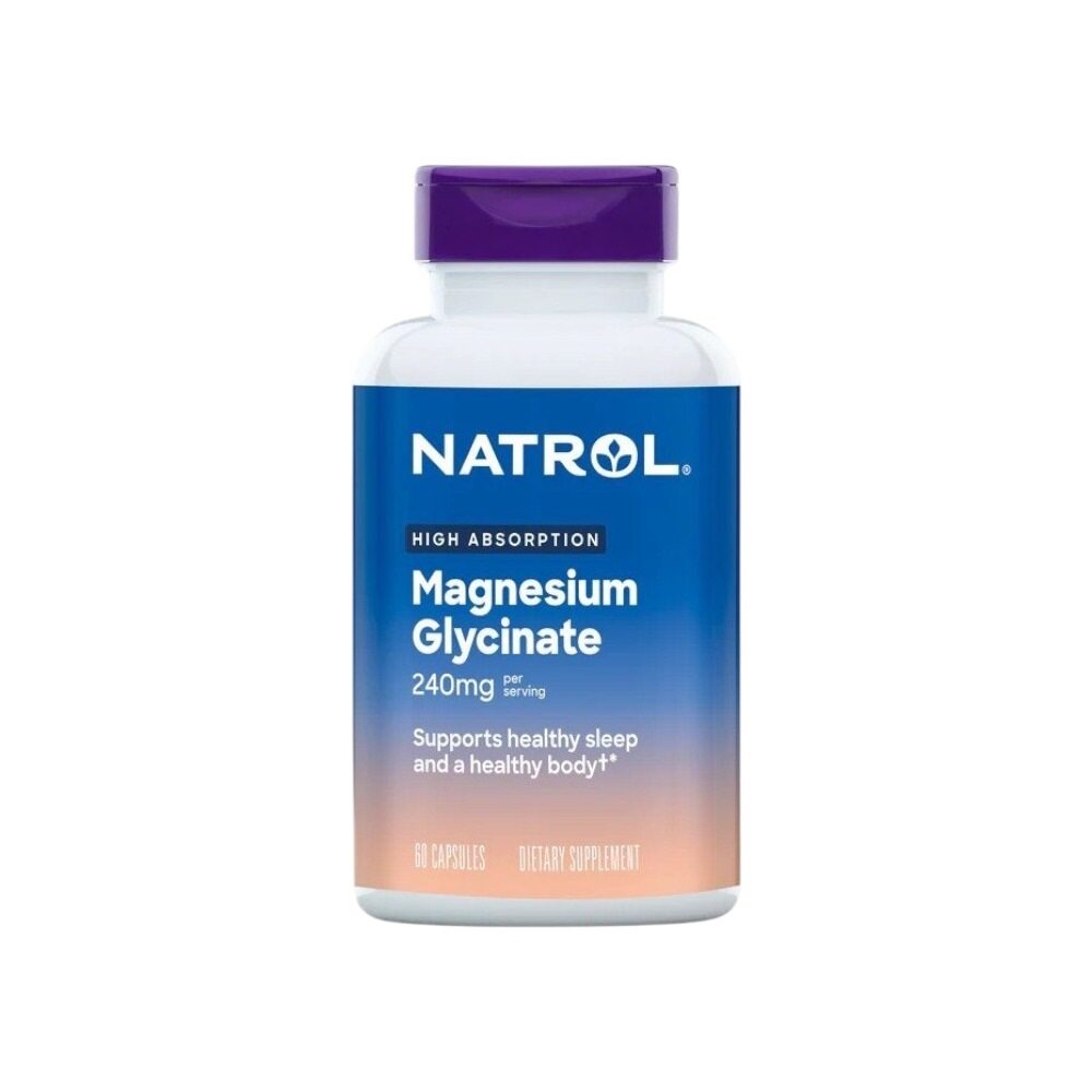 Natrol High Absorption Magnesium Glycinate, 240mg 60 caps