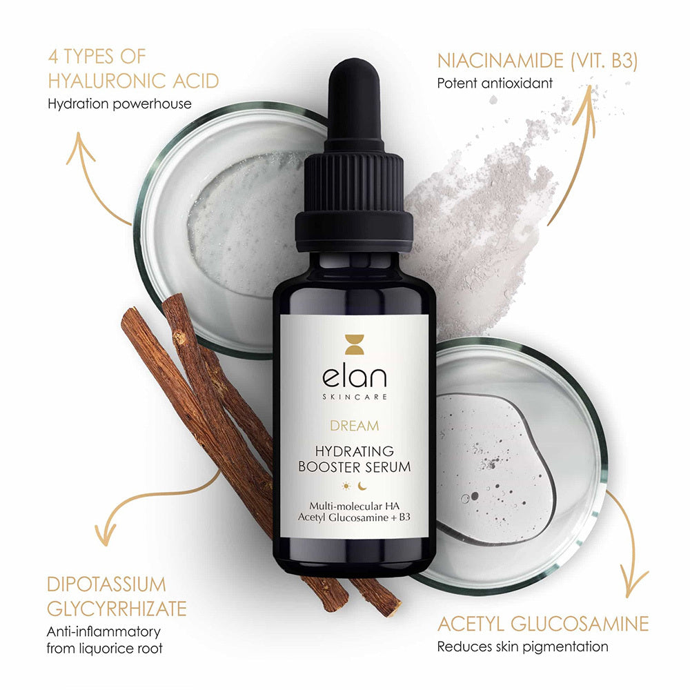 Elan Skincare Hydrating Booster Serum- Hyaluron + Niacinamide 30ml