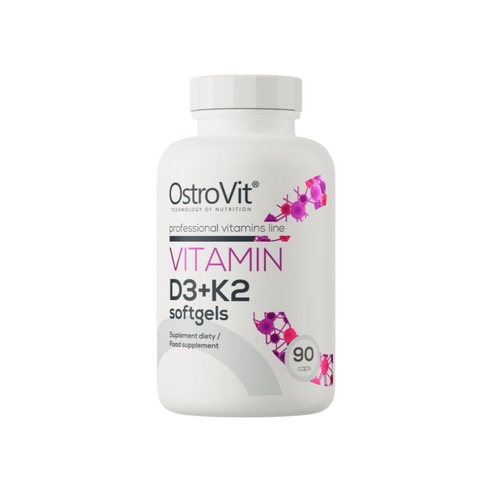 OstroVit Vitamin D3 + K2 90 softgels