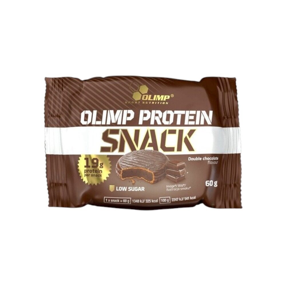 Olimp Nutrition Protein Snack, Double Chocolate 12 x 60g