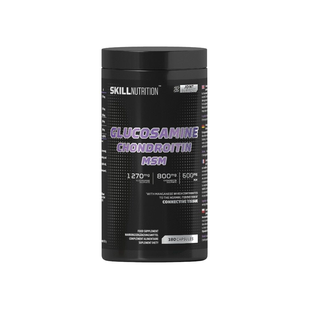 Skill Nutrition Glucosamine Chondroitin MSM 180 caps