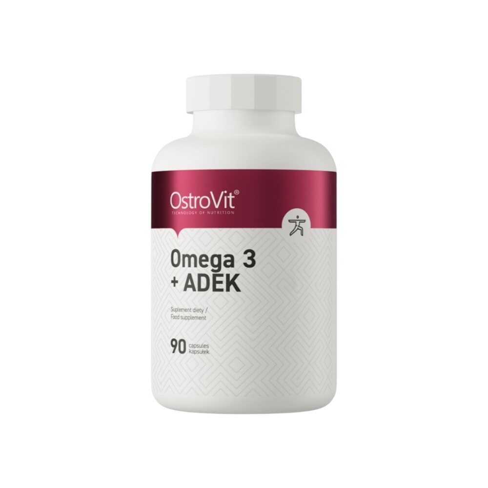 OstroVit Omega 3 + ADEK 90 caps