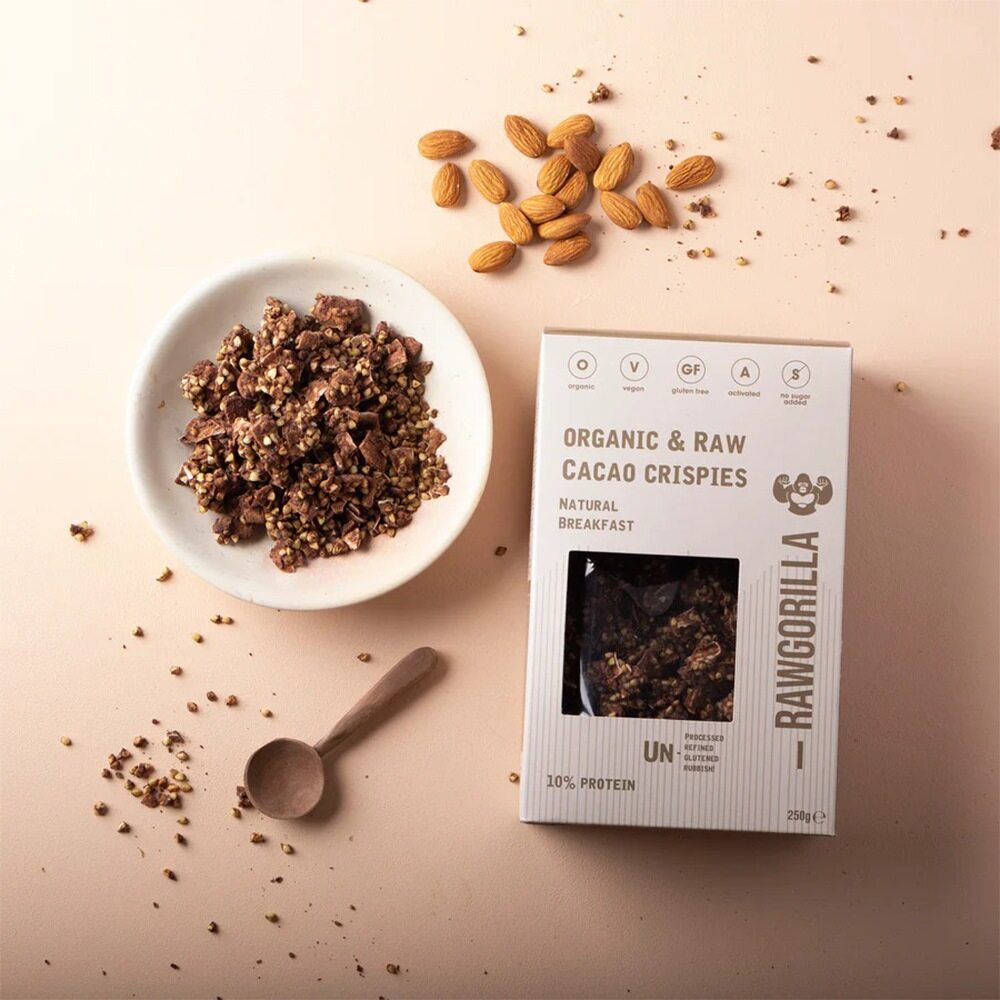 Raw Gorilla Cacao Crispies 250g*4 Pack
