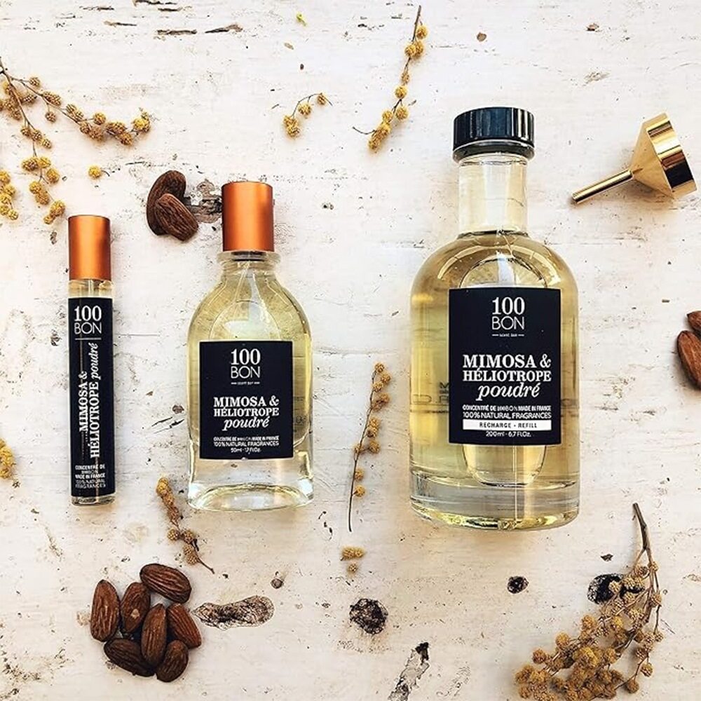 100BON Mimosa & Héliotrope Poudré Eau de Parfum Concentrate 10ml