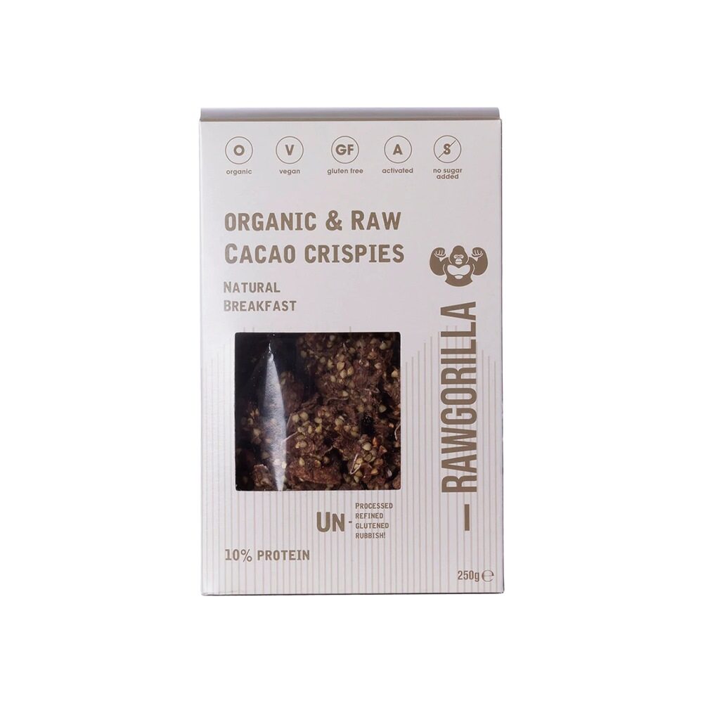 Raw Gorilla Cacao Crispies 250g*6 Pack