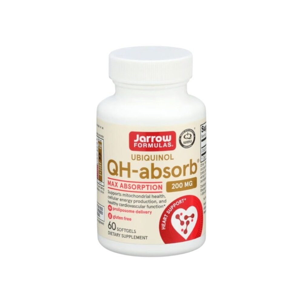 Jarrow Formulas Ubiquinol QH-absorb, 200mg 60 softgels