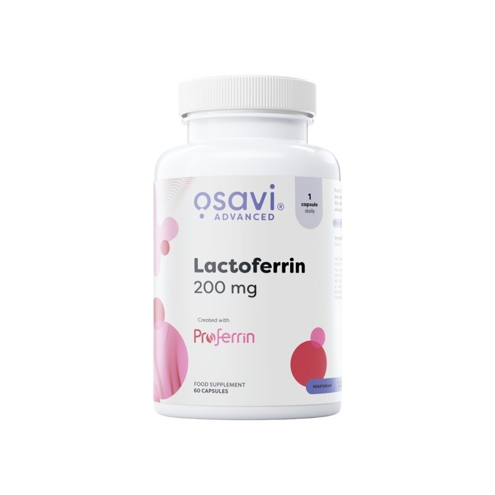 Osavi Lactoferrin, 200mg 60 Caps
