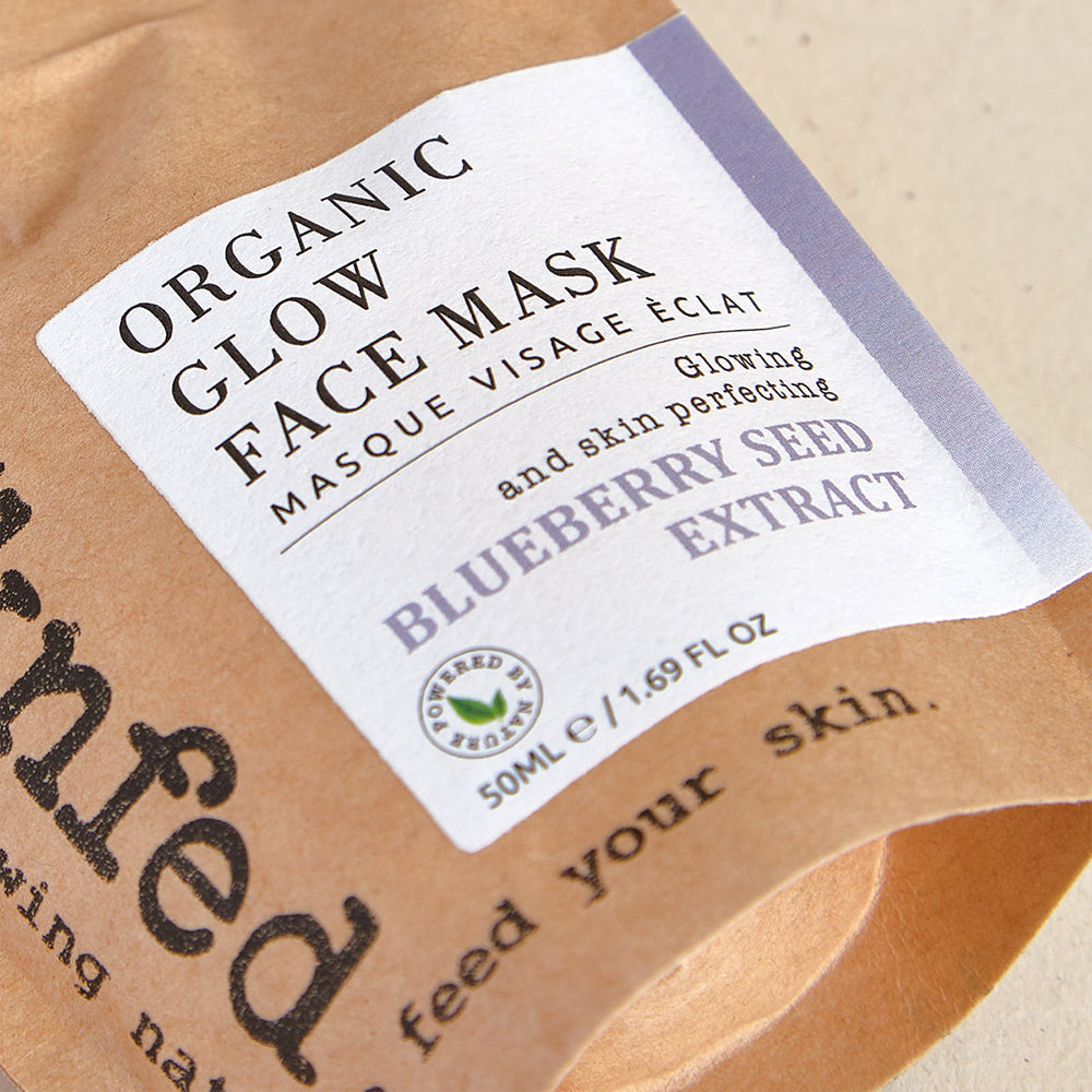 SKNFED Organic Blueberry Glow Mask 50g