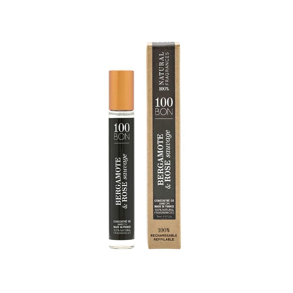 100BON Bergamote & Rose Sauvage Refillable Eau de Parfum Concentrate 10ml