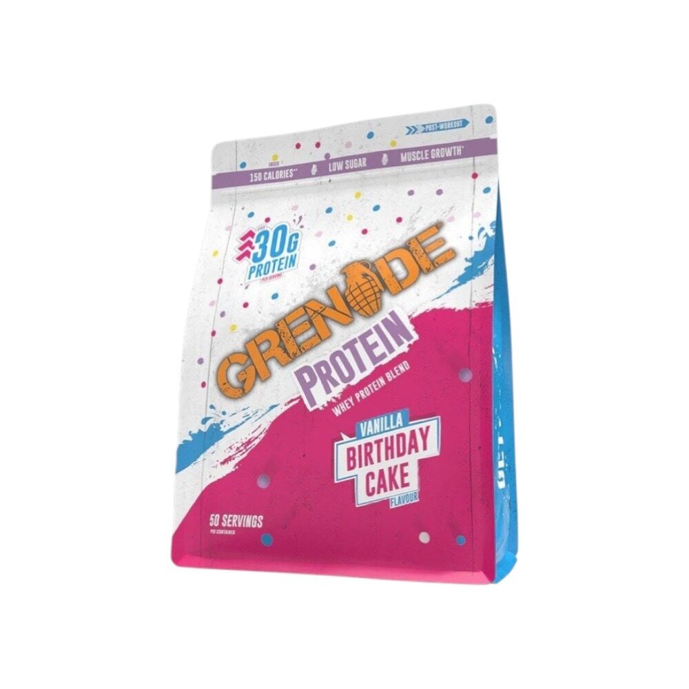 Grenade Whey Protein Blend, Vanilla Birthday Cake 2000g