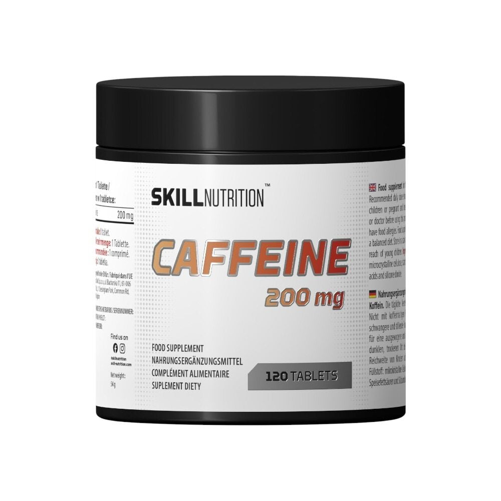 Skill Nutrition Caffeine, 200mg 120 tabs