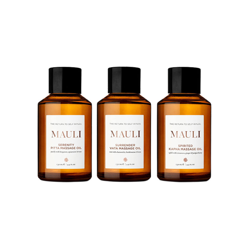 Mauli Rituals Luxury Gift Set Of Massage Body Oils