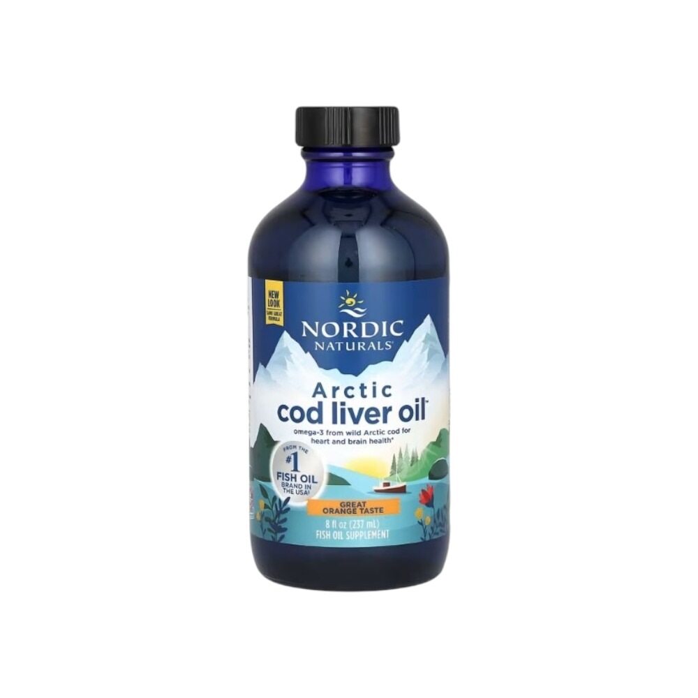 Nordic Naturals Arctic Cod Liver Oil, 1060mg Orange 237ml