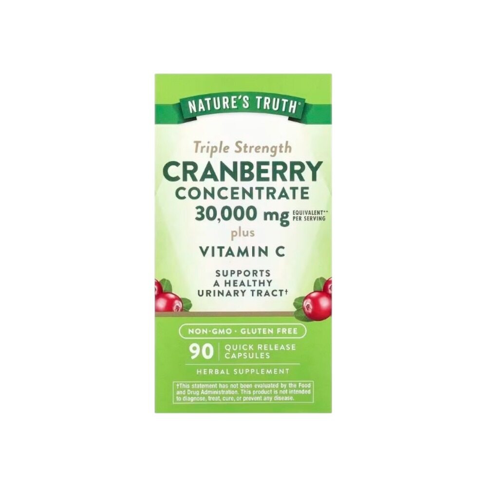 NeoCell Nature's Truth Tripple Strength Cranberry Concentrate plus Vitamin C 90 caps