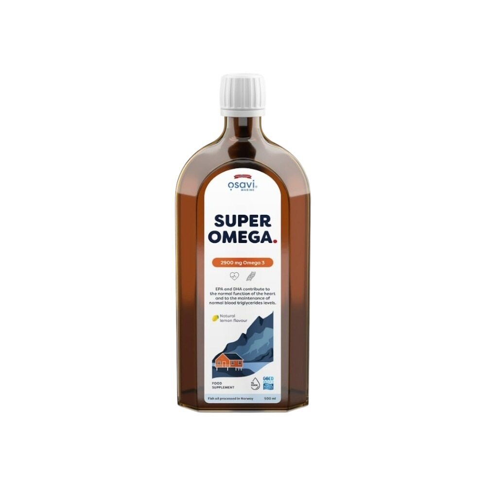 Osavi Super Omega, 2900mg Omega 3 (Lemon) 500ml