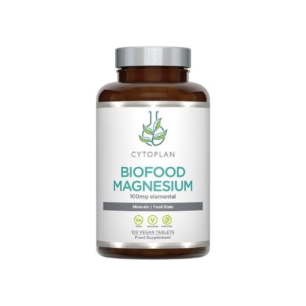 Cytoplan Biofood Magnesium 120 vegan tabs