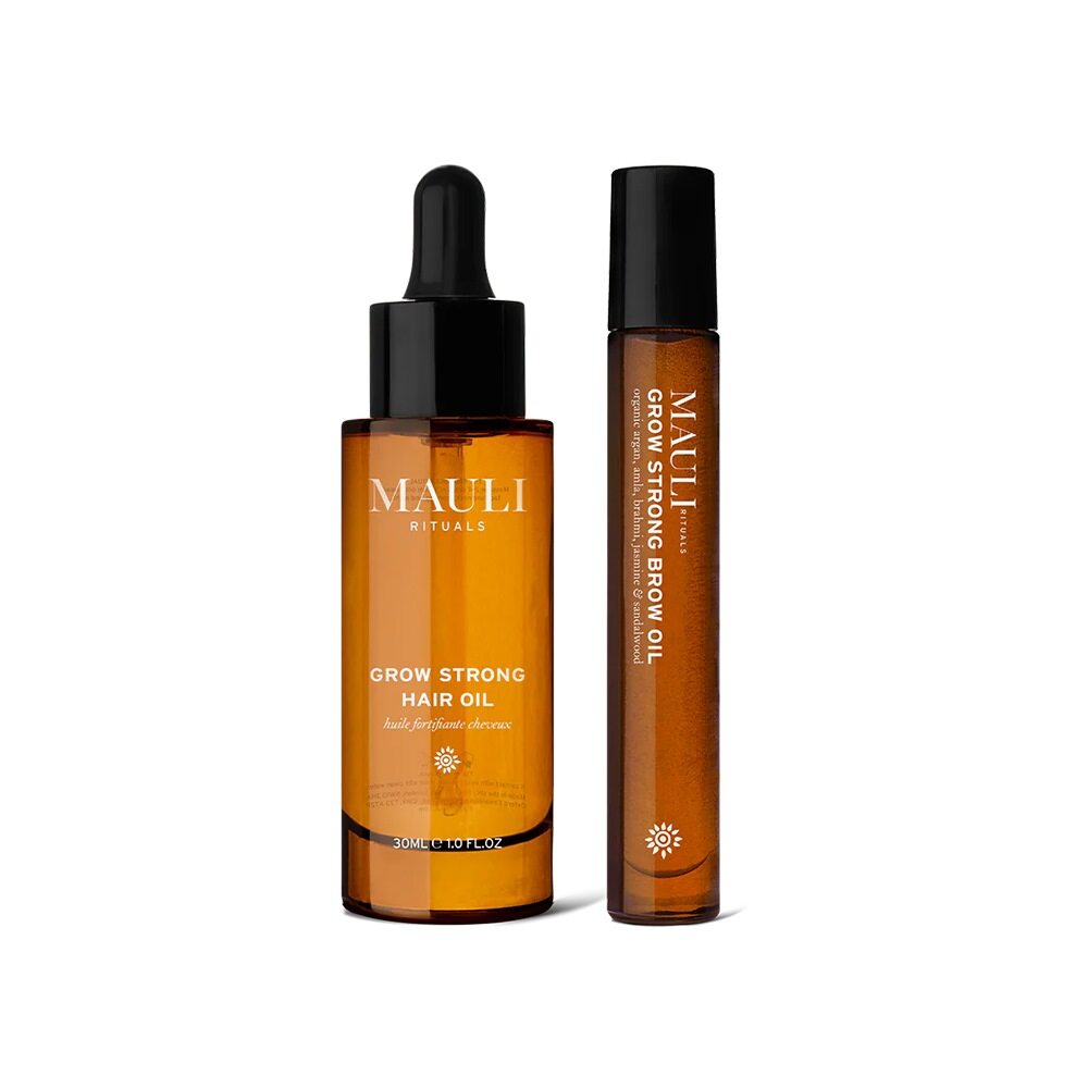 Mauli Rituals Grow Strong Brow & Hair Oil Duo