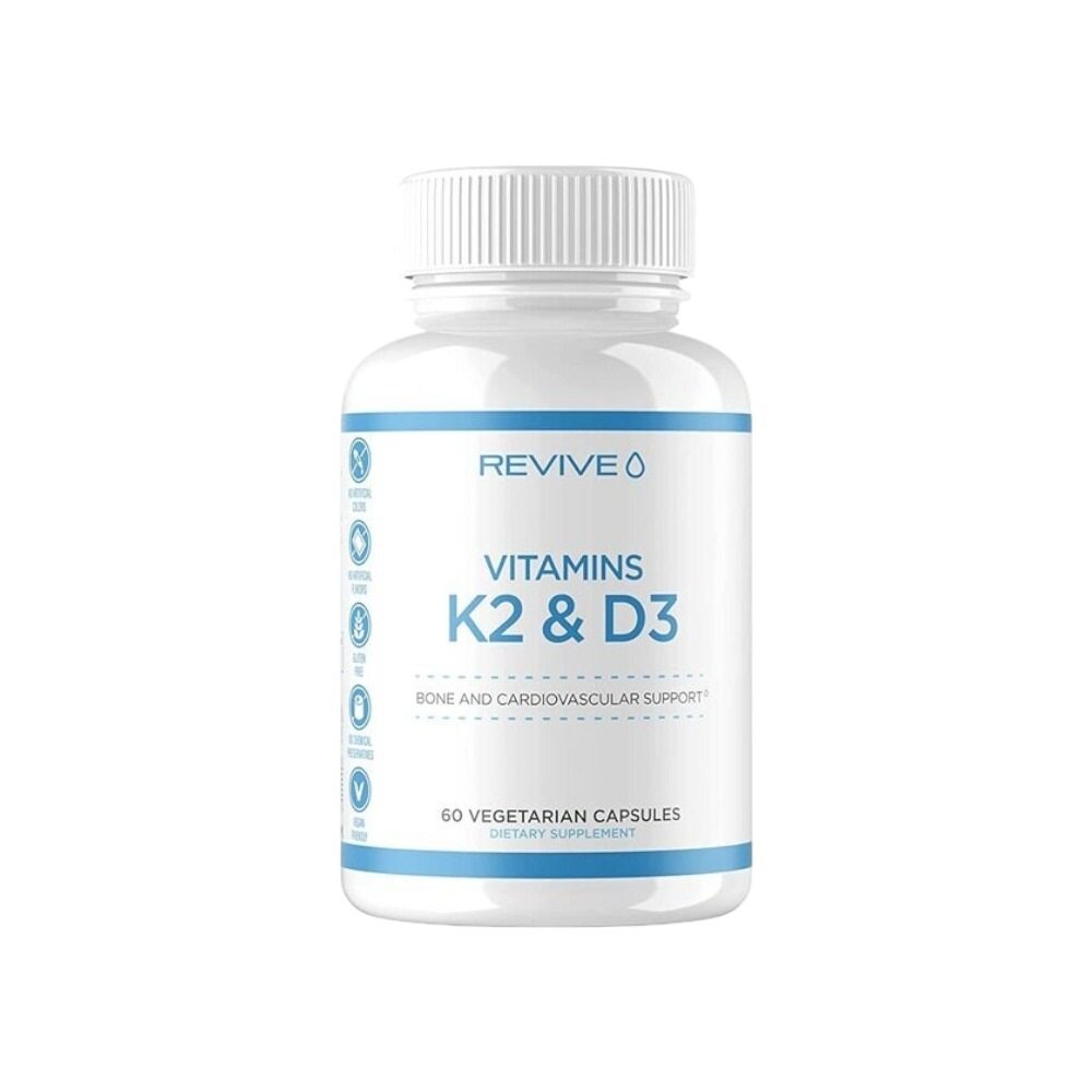 Revive Vitamins K2 + D3 60 vcaps
