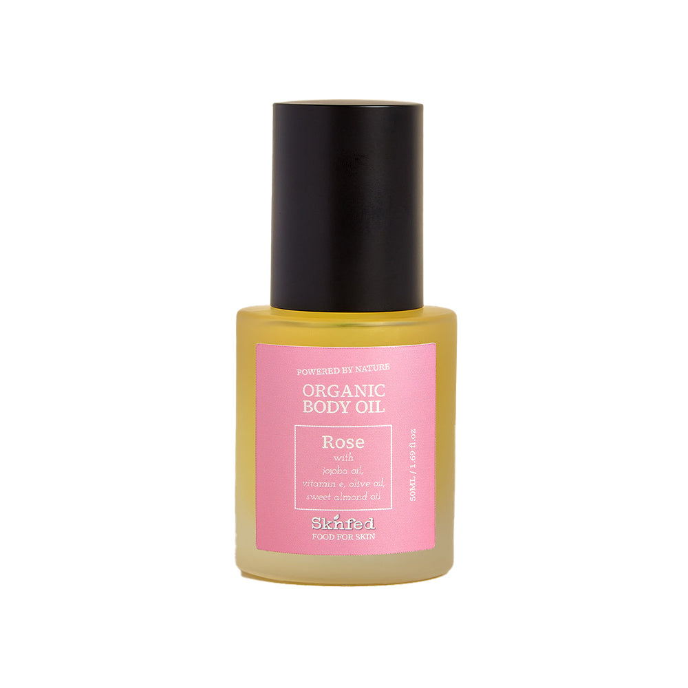 SKNFED Organic Rose Body Oil 50ml