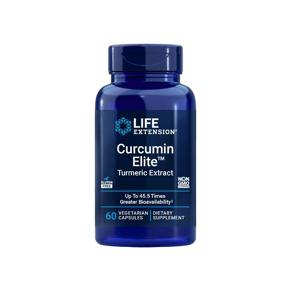 Life Extension Curcumin Elite Turmeric Extract 60 Vcaps