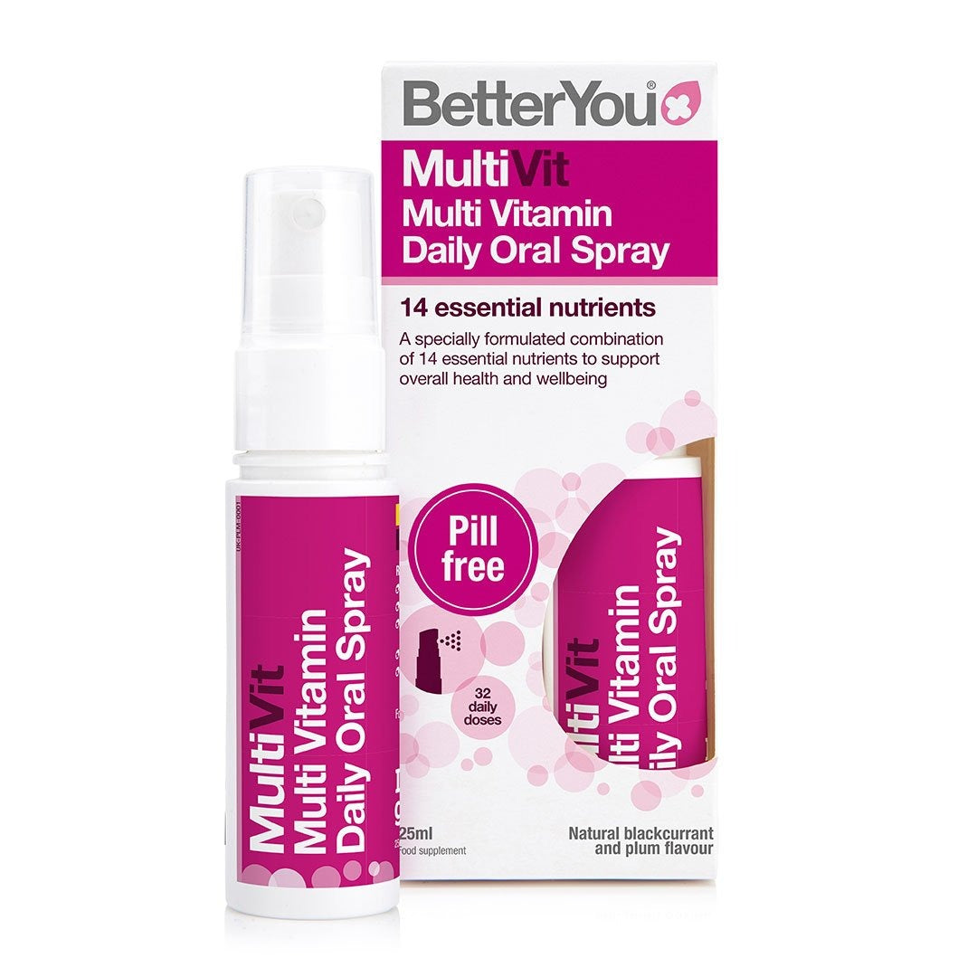 BetterYou MultiVit, Blackcurrant and Plum 25 ml.